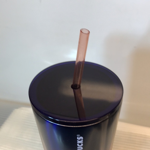 Starbucks Ombre Blue Berry Pink Yellow Gold  Stainless Tumbler - Picture 2 of 4